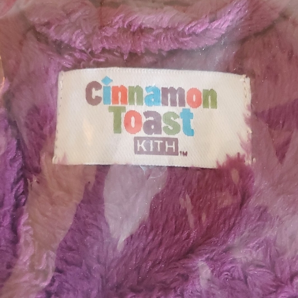 Kith x Cinnamon Toast Crunch collab Purple Robe L - Picture 2 of 3